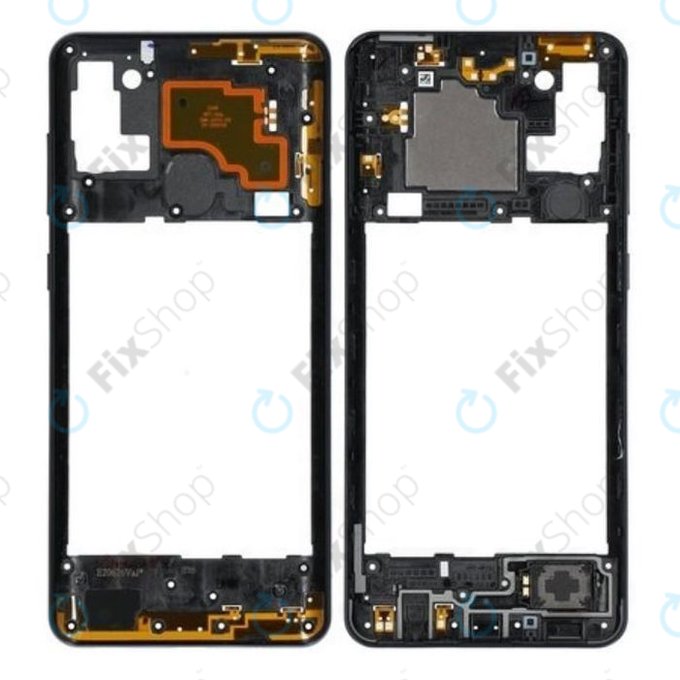Samsung Galaxy A21s A217F - Srednji okvir (crni) - GH97-24663A Genuine Service Pack