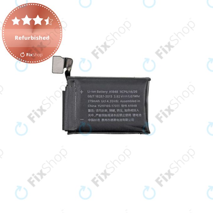 Apple Watch 3 38 mm - Baterija (GPS + mobilna verzija) 279 mAh Refurbished