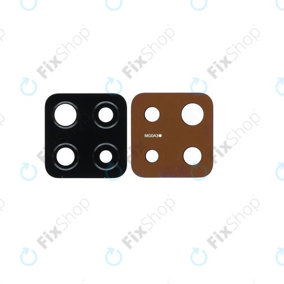 Samsung Galaxy A42 5G A426B - Objektiv stražnje kamere (Prism Dot Black) - GH64-08249A Originalni servisni paket