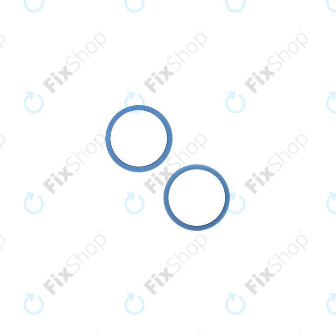 Apple iPhone 14, 14 Plus - Okvir stražnje leće kamere (plavi) - 2 kom