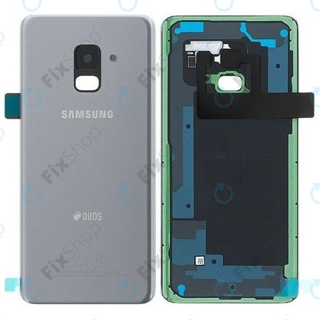 Samsung Galaxy A8 A530F (2018) - Poklopac baterije (sivo) - GH82-15557B Originalni servisni paket