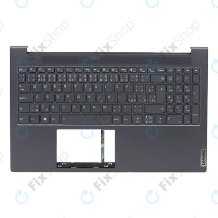 Lenovo Yoga Slim 7 14ITL05 - Naslon za ruku + Tipkovnica CZ/SK - 77033501 Genuine Service Pack