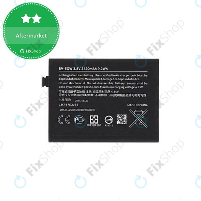 Nokia Lumia 930 - Baterija BV-5QW 2420mAh