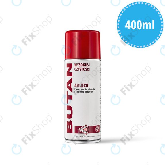 Butan visoke čistoće, 400 ml, sprej