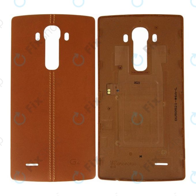 LG G4 H815 - Kožni poklopac baterije + NFC (Leather Brown)
