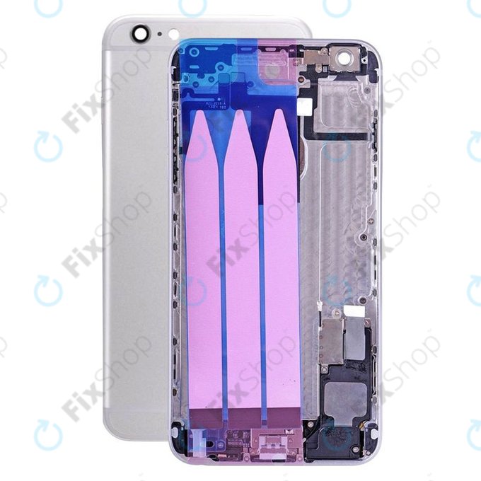 Apple iPhone 6 Plus - Stražnje Maska s malim dijelovima (srebrno)
