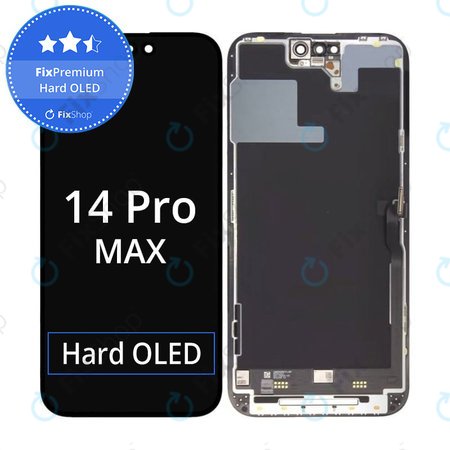 Apple iPhone 14 Pro Max - LCD zaslon + zaslon osjetljiv na dodir + okvir FixPremium Hard