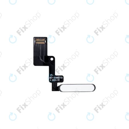 Apple iPad Air (4. generacija, 5. generacija) - Gumb za uključivanje + fleksibilni kabel (srebrni)