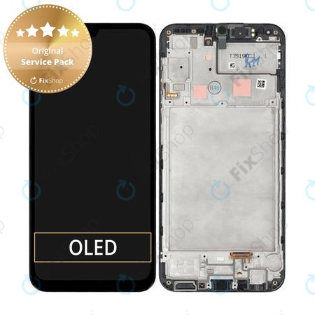 Samsung Galaxy A24 A245 - LCD zaslon + zaslon osjetljiv na dodir + okvir (Black) - GH82-28686A Genuine Service Pack