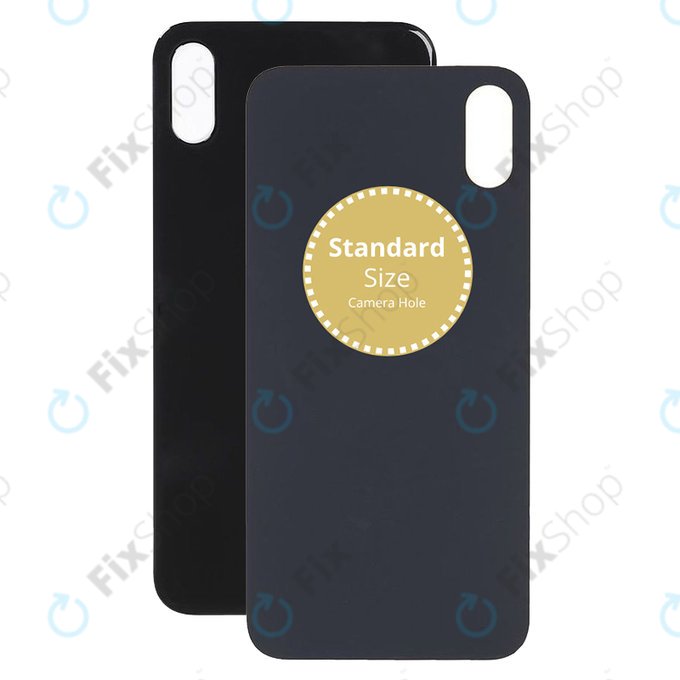 Apple iPhone X - Stražnje staklo kućišta (Space Gray)