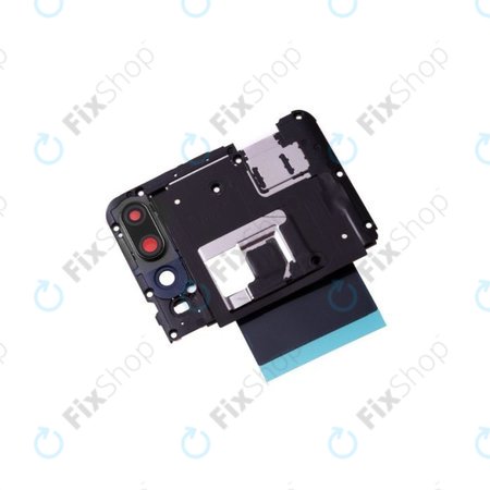 Huawei P Smart Z - Poklopac matične ploče + leća stražnje kamere (crna) - 02352RRQ