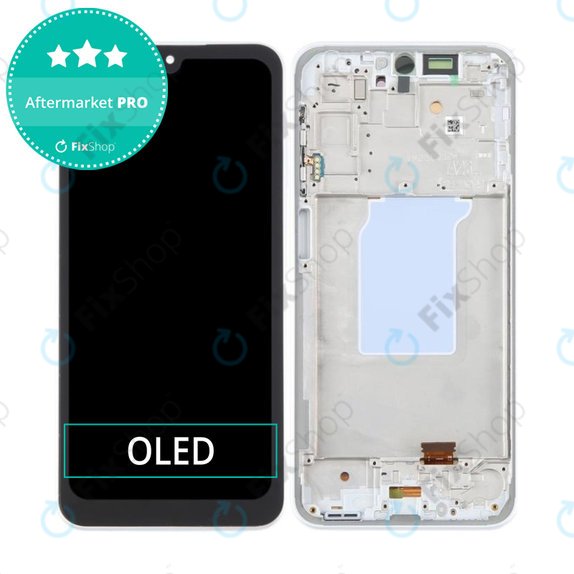 Samsung Galaxy A26 A266E - LCD zaslon + zaslon osjetljiv na dodir + okvir (White) OLED