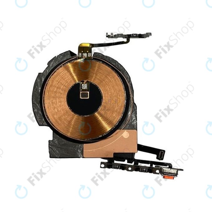 Apple iPhone 12, 12 Pro - Čip za bežično punjenje + tipke za uključivanje i glasnoću Flex kabel + NFC