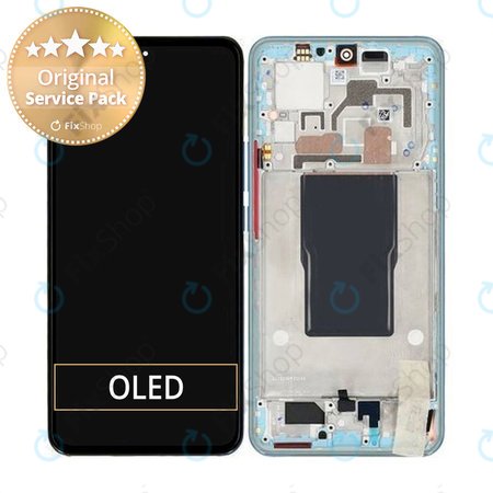 Xiaomi 12T 220712AG - LCD zaslon + zaslon osjetljiv na dodir + okvir - 560005L12A00 Originalni servisni paket