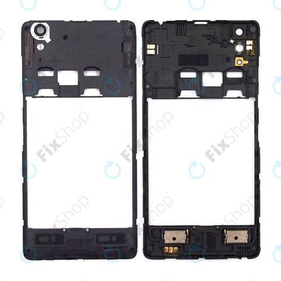 Lenovo A6000 - Srednji okvir (crni)