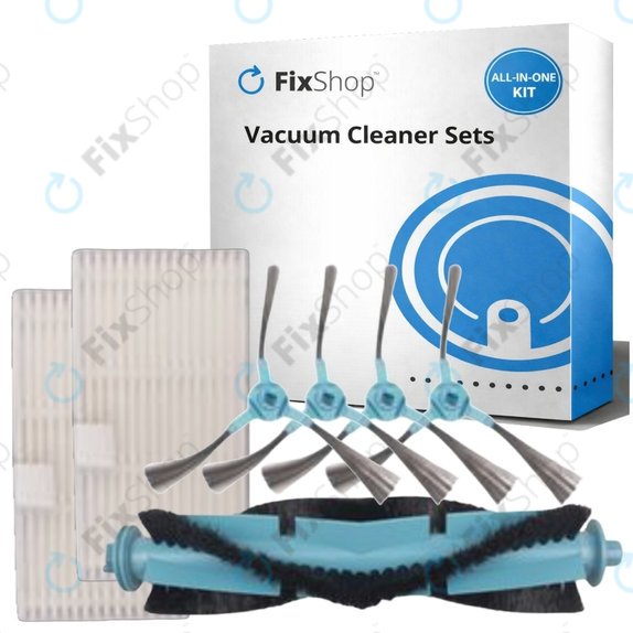 Set rezervnih dijelova za Tesla IQ400, IQ400 Plus, Sencor 6485BK (1x Glavna četka, 2x Filter, 4x Bočna četka)