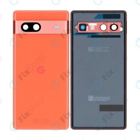 Google Pixel 7a - Poklopac baterije (Coral) - G949-00390-00 Genuine Service Pack