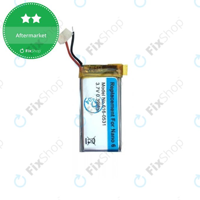 Apple iPod Nano (6. generacija) - Baterija