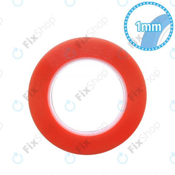 Magic RED Tape - Dvostrana ljepljiva traka - 1 mm x 25 m (prozirna)