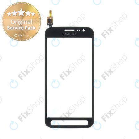 Samsung Galaxy XCover 4 G390F - Zaslon osjetljiv na dodir (crni) - GH96-10604A Originalni servisni paket