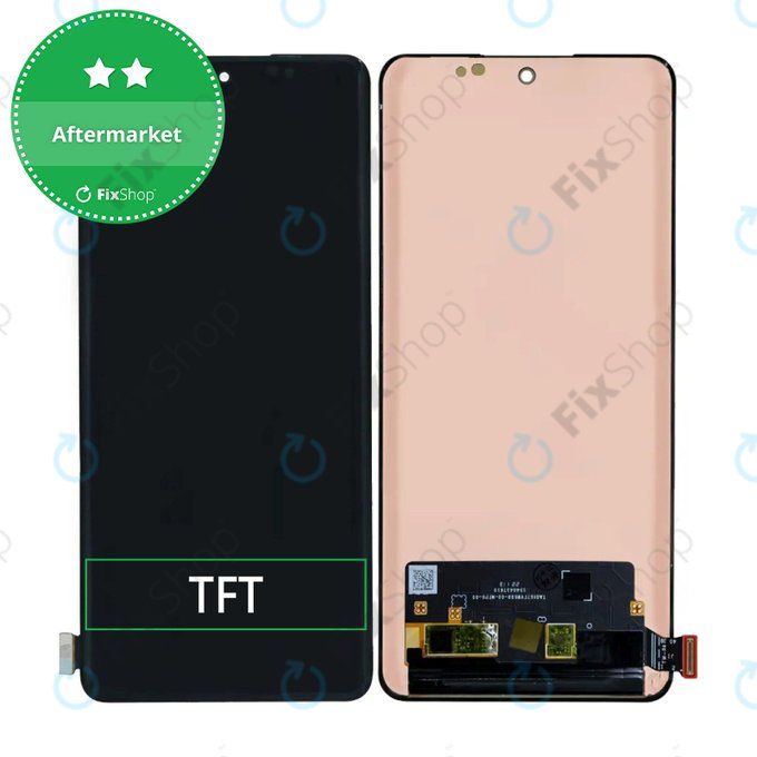 Oppo Reno 10 CPH2531 - LCD zaslon + zaslon osjetljiv na dodir TFT