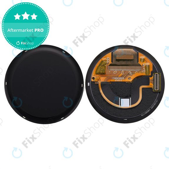 OLED zaslon + dodirno staklo bez okvira (Black) za Garmin Active 5