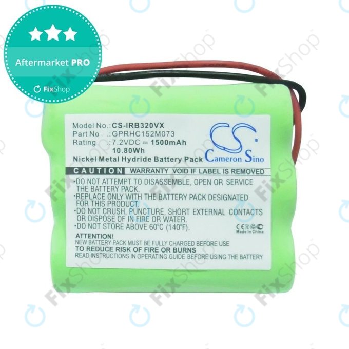 iRobot Braava 320, 321 - Baterija GPRHC152M073, 4408927 1500mAh HQ