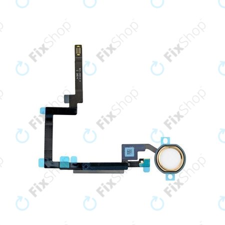 Apple iPad Mini 3 - Tipka Home + Flex kabel (zlato)