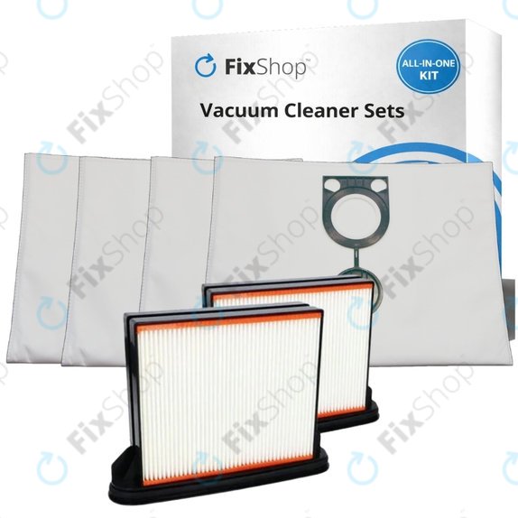 Set rezervnih dijelova za BOSCH GAS 25 (2x Filter, 4x Vrećica za prašinu)