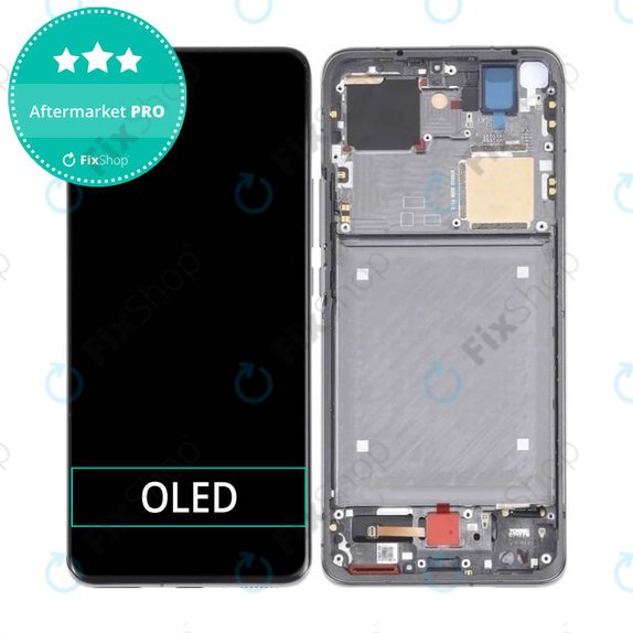 Xiaomi Mi 11 Ultra - LCD zaslon + zaslon osjetljiv na dodir + okvir (Ceramic Black) OLED