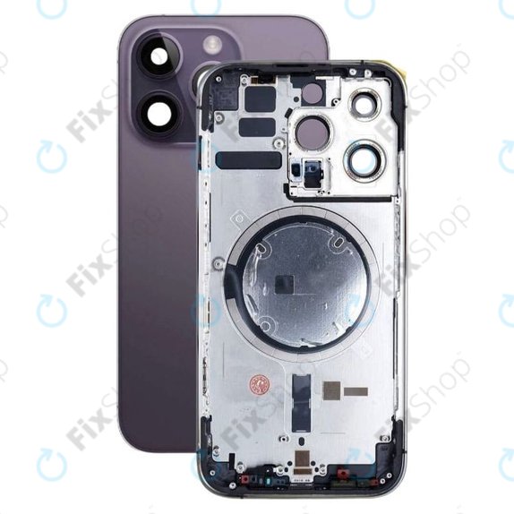 Apple iPhone 14 Pro - Stražnje Maska (tamnoljubičasto)