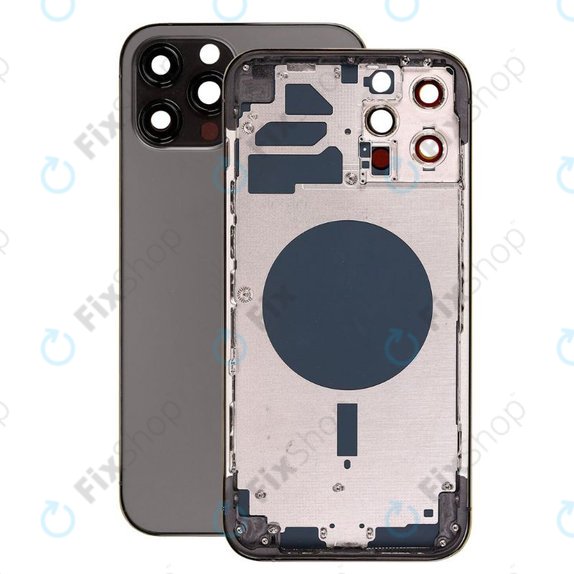 Apple iPhone 12 Pro Max - Stražnje Maska (grafit)