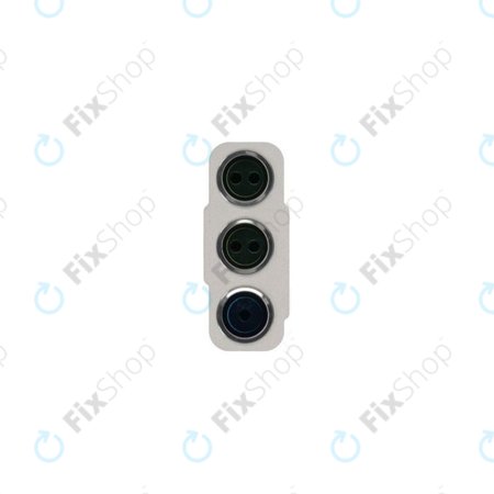 Samsung Galaxy S21 FE G990B - Okvir stražnje leće kamere (bijeli) - GH98-46772B Originalni servisni paket