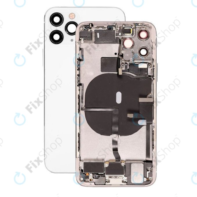 Apple iPhone 11 Pro - Stražnje Maska s malim dijelovima (srebrno)