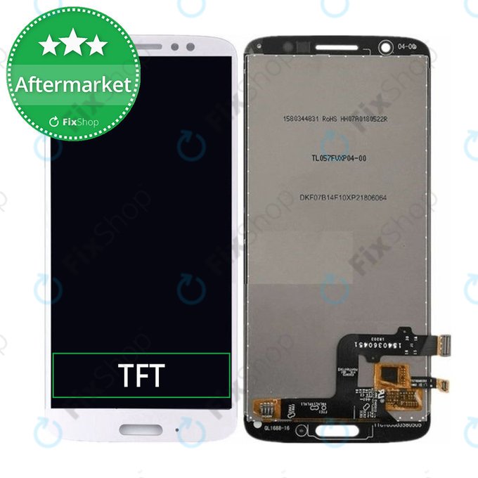 Motorola Moto G6 XT1925 - LCD zaslon + zaslon osjetljiv na dodir (Silver) TFT