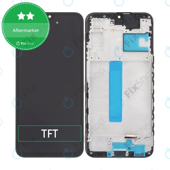 Samsung Galaxy A25 A256B - LCD zaslon + zaslon osjetljiv na dodir + okvir (Brave Black) TFT