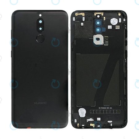 Huawei Mate 10 Lite - Poklopac baterije + senzor otiska prsta (crno) - 02351QPC