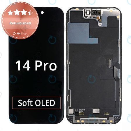 Apple iPhone 14 Pro - LCD zaslon + zaslon osjetljiv na dodir + okvir Refurbished
