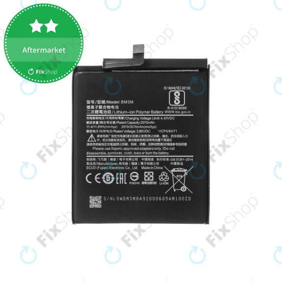 Xiaomi Mi 9 SE - Baterija BM3M 3070mAh