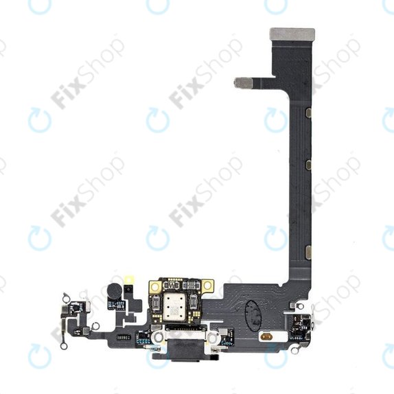Apple iPhone 11 Pro Max - Konektor za punjenje + savitljivi kabel (Space Grey)