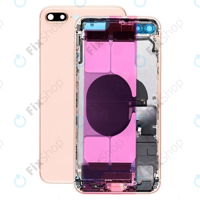Apple iPhone 8 Plus - Stražnje Maska s malim dijelovima (zlato)