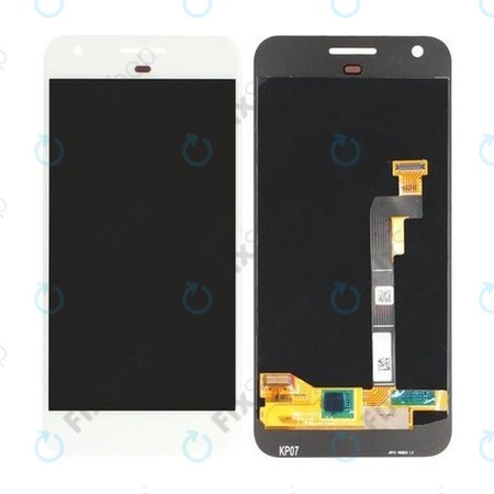 Google Pixel G-2PW4200 - LCD zaslon + zaslon osjetljiv na dodir (bijeli) - 83H90204-02 Originalni servisni paket