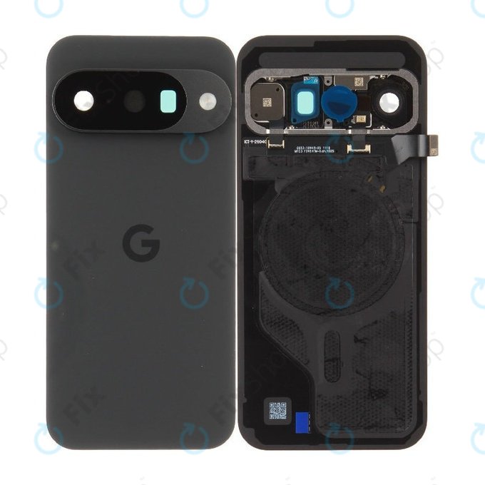 Poklopac baterije za Google Pixel 10, Obsidian, G949-01461-00, Genuine Service Pack