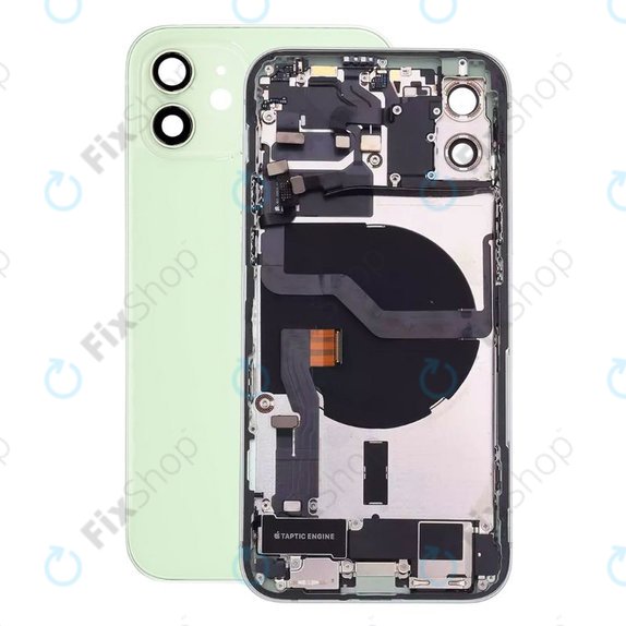 Apple iPhone 12 - Stražnje Maska s malim dijelovima (zeleno)