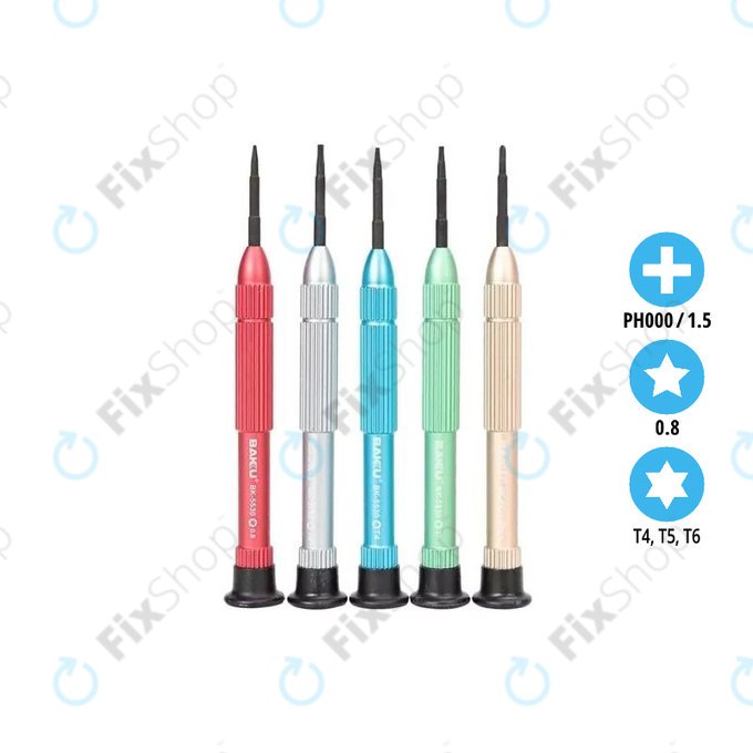 Baku BK-5530 - Set odvijača za prijenosna računala (5 komada)