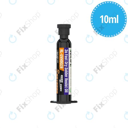 Relife RL-UVH902B - UV Vytvrditeljiva Lemilica Maska - 10ml (Crna)