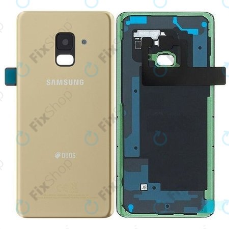 Samsung Galaxy A8 A530F (2018) - Poklopac baterije (zlato) - GH82-15557C Originalni servisni paket