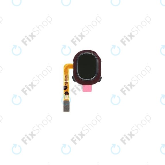 Samsung Galaxy A20e A202F - Senzor otiska prsta + savitljivi kabel (crni) - GH96-12565A originalni servisni paket