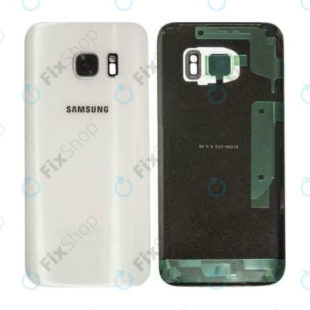 Samsung Galaxy S7 G930F - Poklopac baterije (bijeli) - GH82-11384D Originalni servisni paket