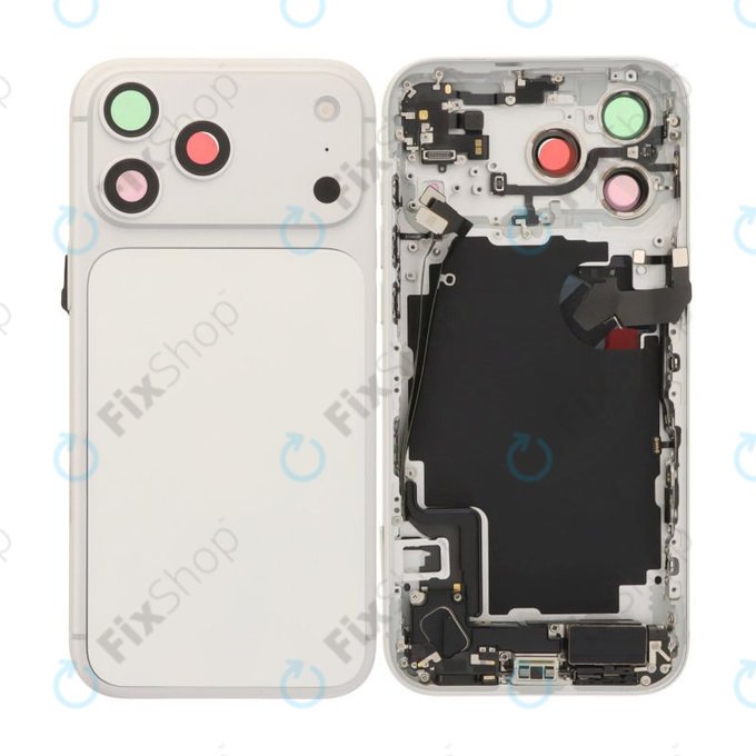 Stražnje kućište za iPhone 17 Pro Max, Silver